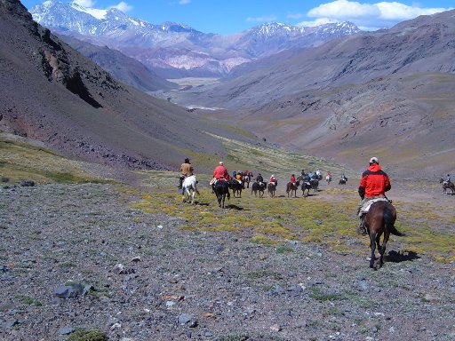 Randonnée de l'indépendance à travers les Andes