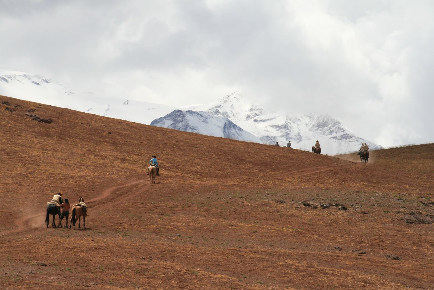Randonnée de l'indépendance à travers les Andes