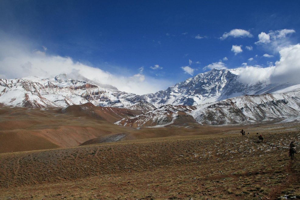 Randonnée de l'indépendance à travers les Andes