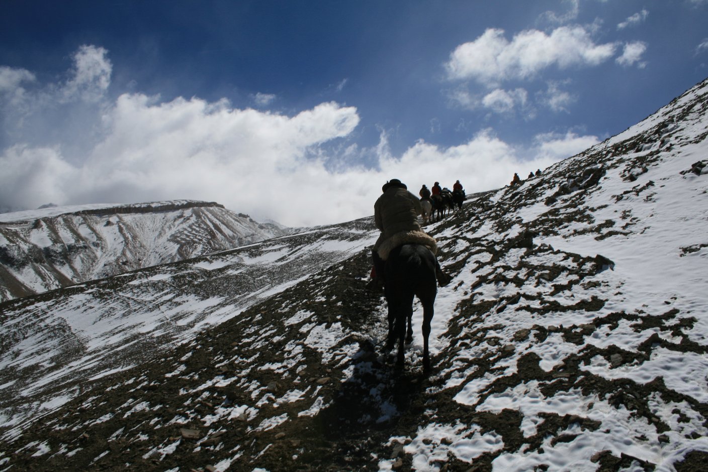 Randonnée de l'indépendance à travers les Andes
