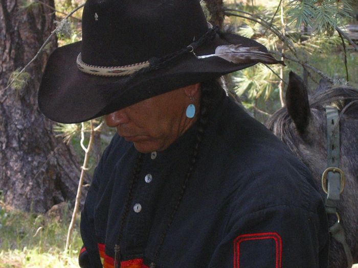 Chiricahua Apache Ride à Gila