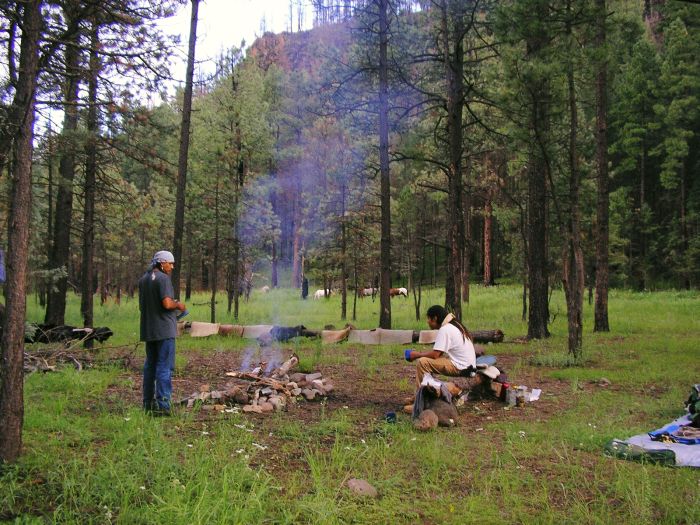 Chiricahua Apache Ride à Gila