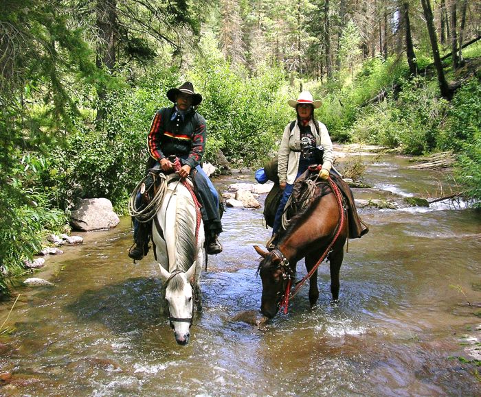 Chiricahua Apache Ride à Gila