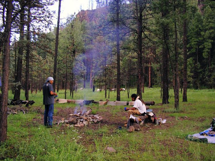 Chiricahua Apache Ride à Gila