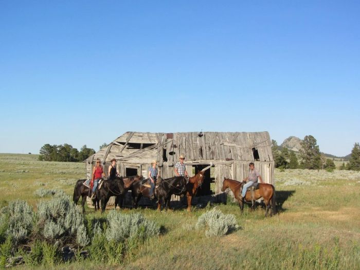 Working & Cattle Ranch "Devils Tower" au Wyoming