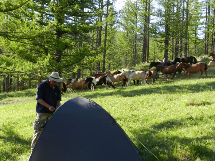 Montagnes et lacs dans le nord