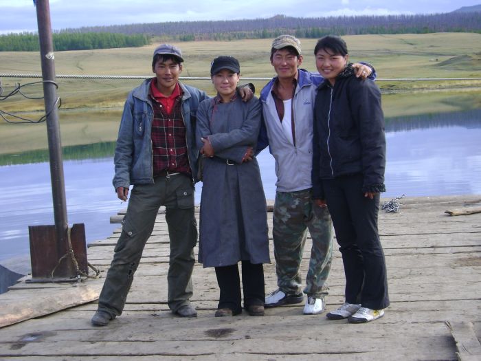 Randonnée sur le lac Hovsgol