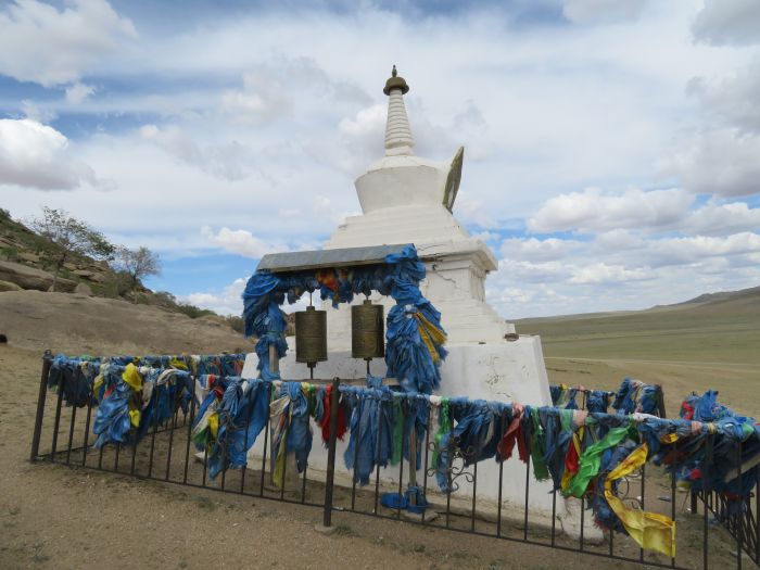 Randonnée dans la steppe de Gobi