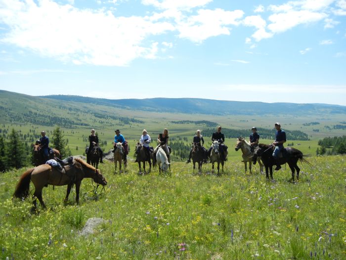 Expédition dans les steppes de Mongolie
