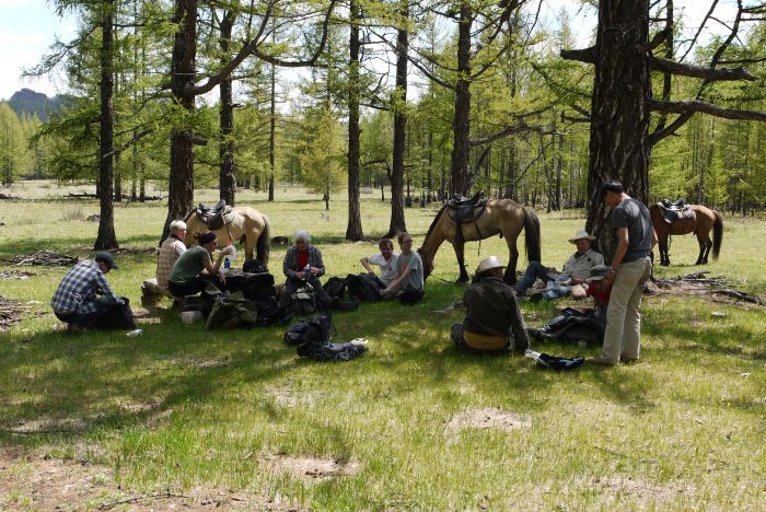 Expédition dans les steppes de Mongolie