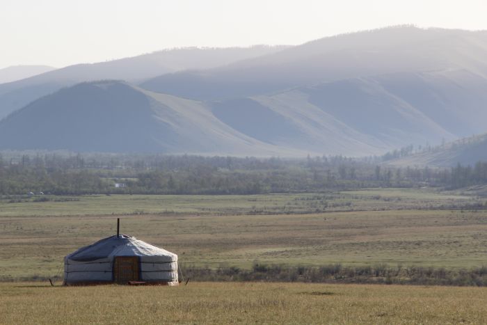 Expédition dans les steppes de Mongolie
