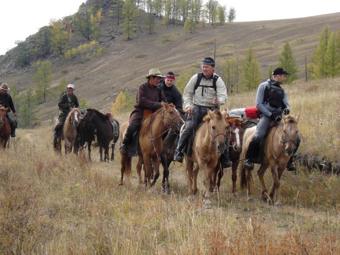 Expédition dans les steppes de Mongolie