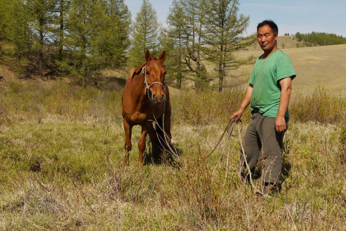 Expédition dans les steppes de Mongolie