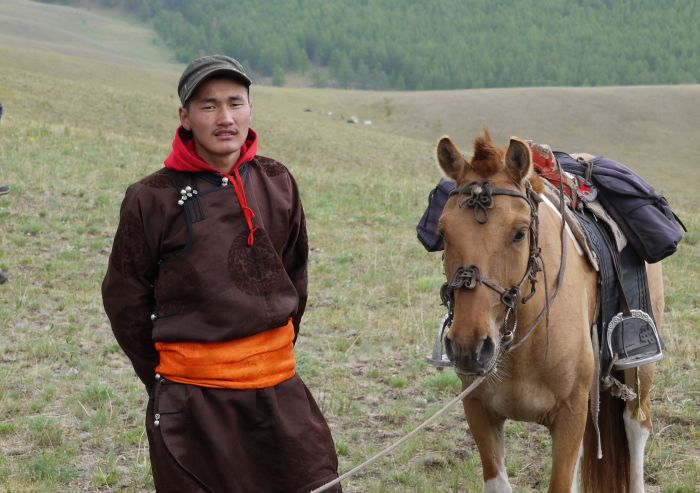 Expédition dans les steppes de Mongolie