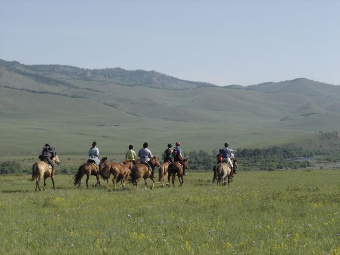 Expédition dans les steppes de Mongolie