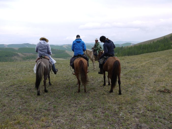Expédition dans les steppes de Mongolie