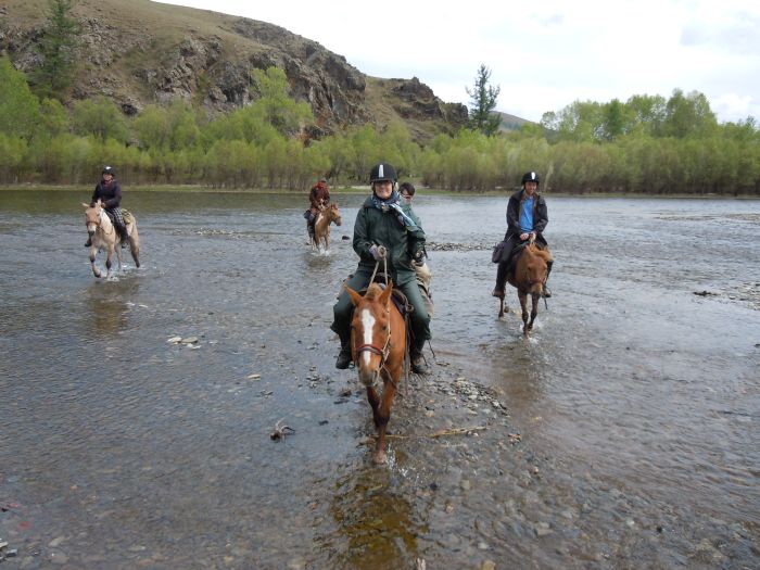 Expédition dans les steppes de Mongolie