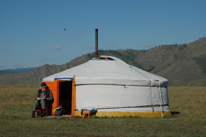 Expédition dans les steppes de Mongolie