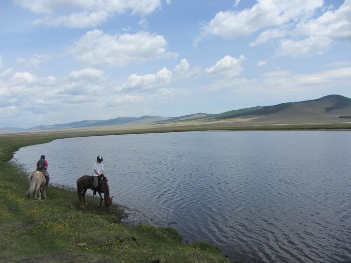 Expédition dans les steppes de Mongolie
