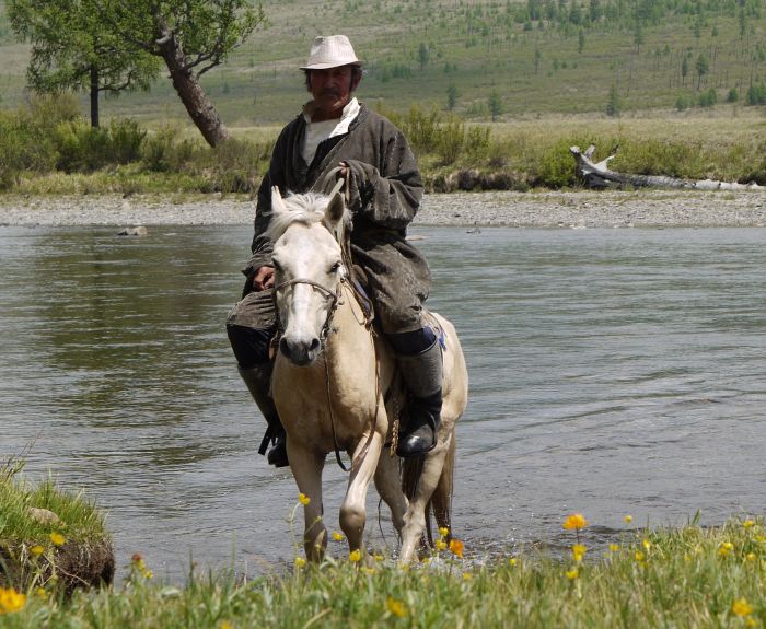 Expédition dans les steppes de Mongolie