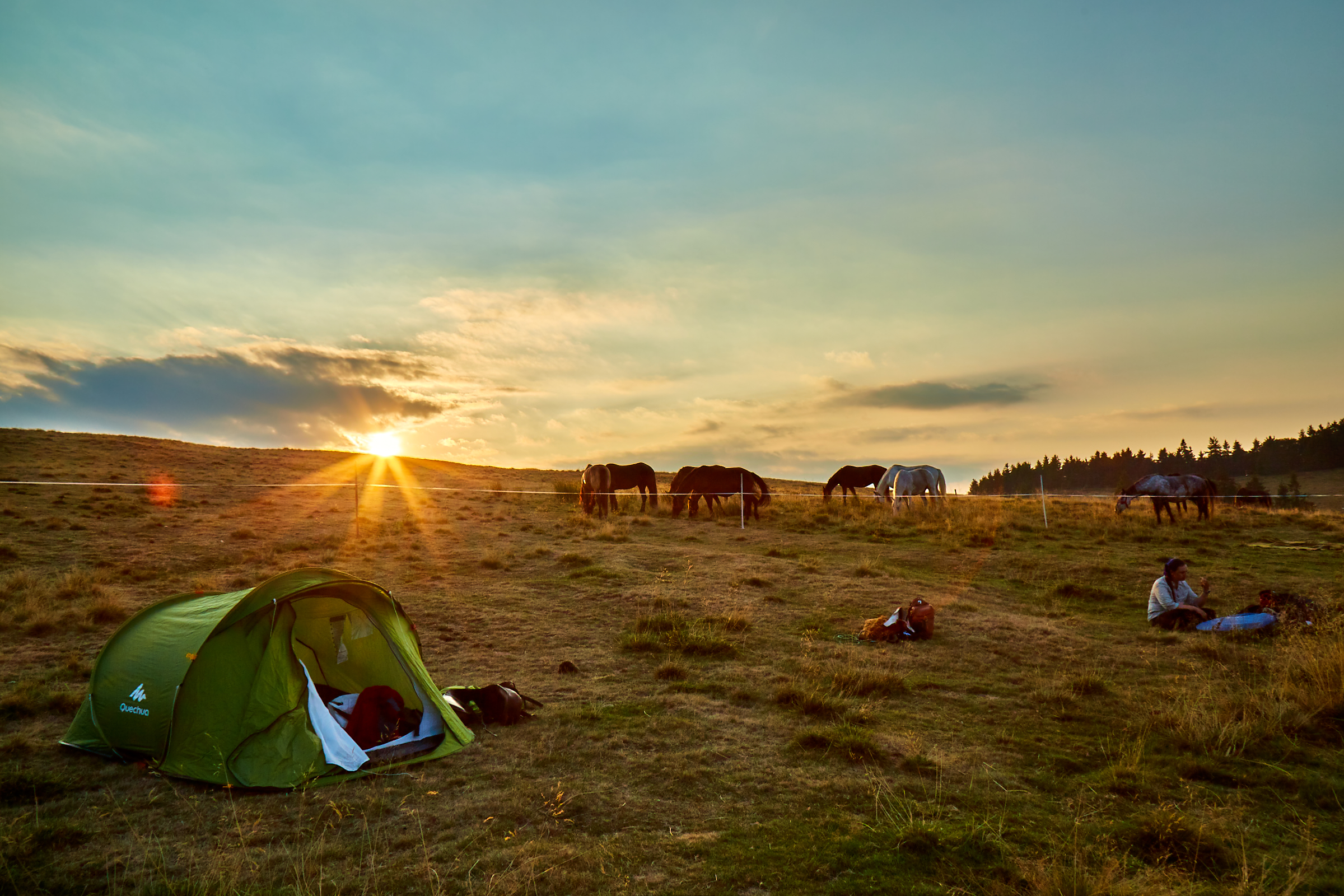 Randonn&eacute;e d'aventure des Carpates Hébergement