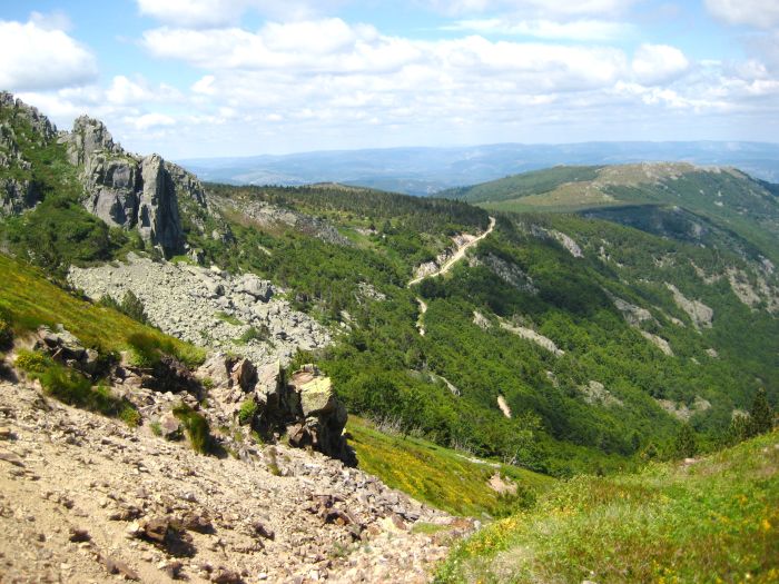 Randonnée en montagne dans les Cévennes