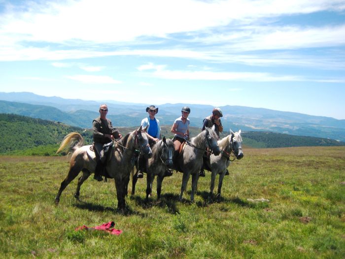 Randonnée en montagne dans les Cévennes