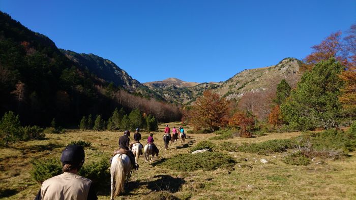 Randonnée de la France à l'Espagne