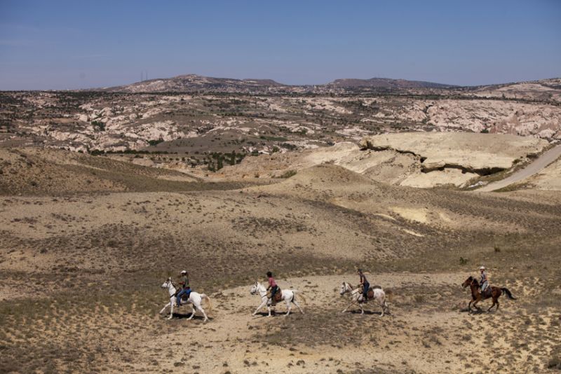 La Cappadoce au galop