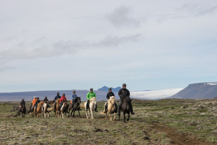 Chevaucher sur le Sprengisandur