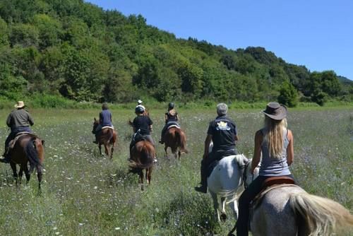 Randonnée d'aventure étrusque