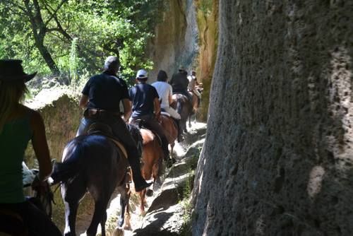 Randonnée d'aventure étrusque