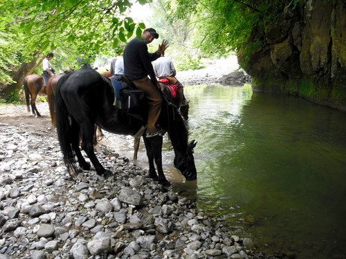 Randonnée d'aventure étrusque