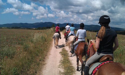 Randonnée d'aventure étrusque