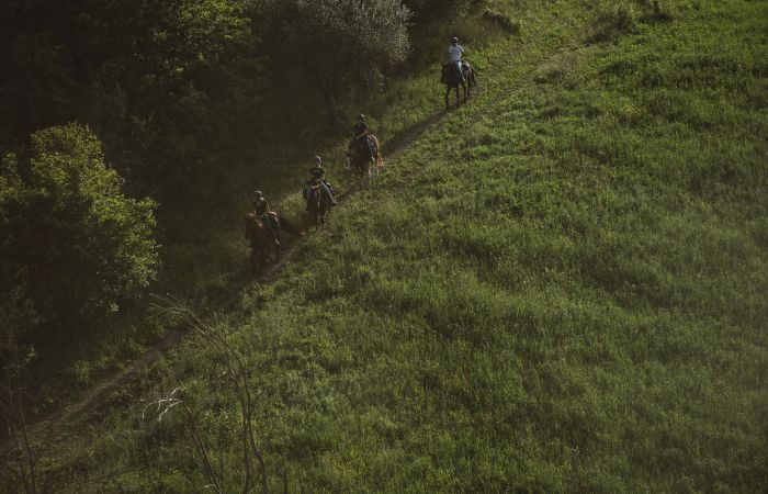 Haute école et randonnée dans les Abruzzes