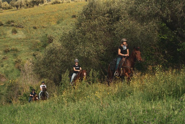 Haute école et randonnée dans les Abruzzes