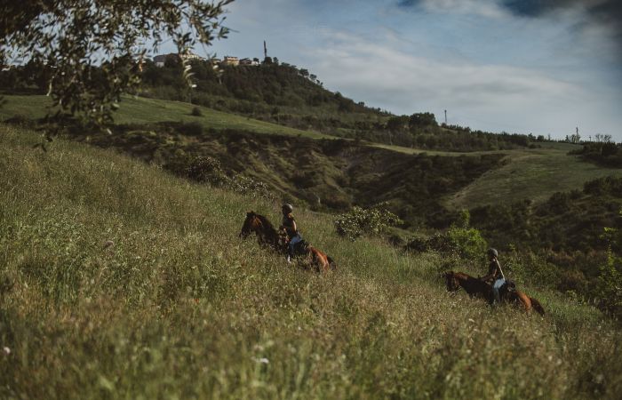 Haute école et randonnée dans les Abruzzes