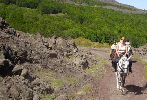 Randonnée du parc naturel de l'Etna