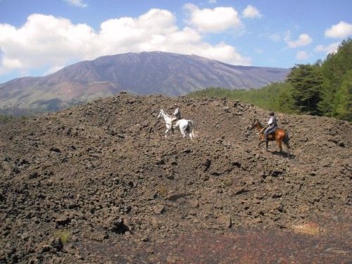 Randonnée du parc naturel de l'Etna