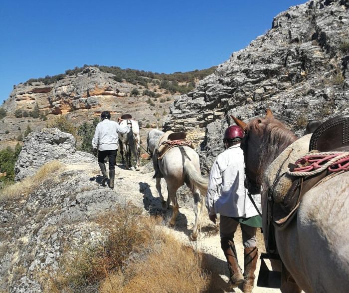 La vallée de Burgo d'Arlanza en Burgos